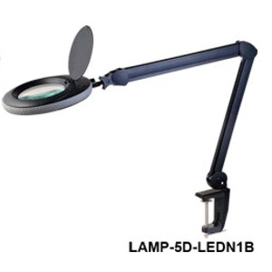 Lampa de birou cu lupa LAMP-5D-LEDN1B